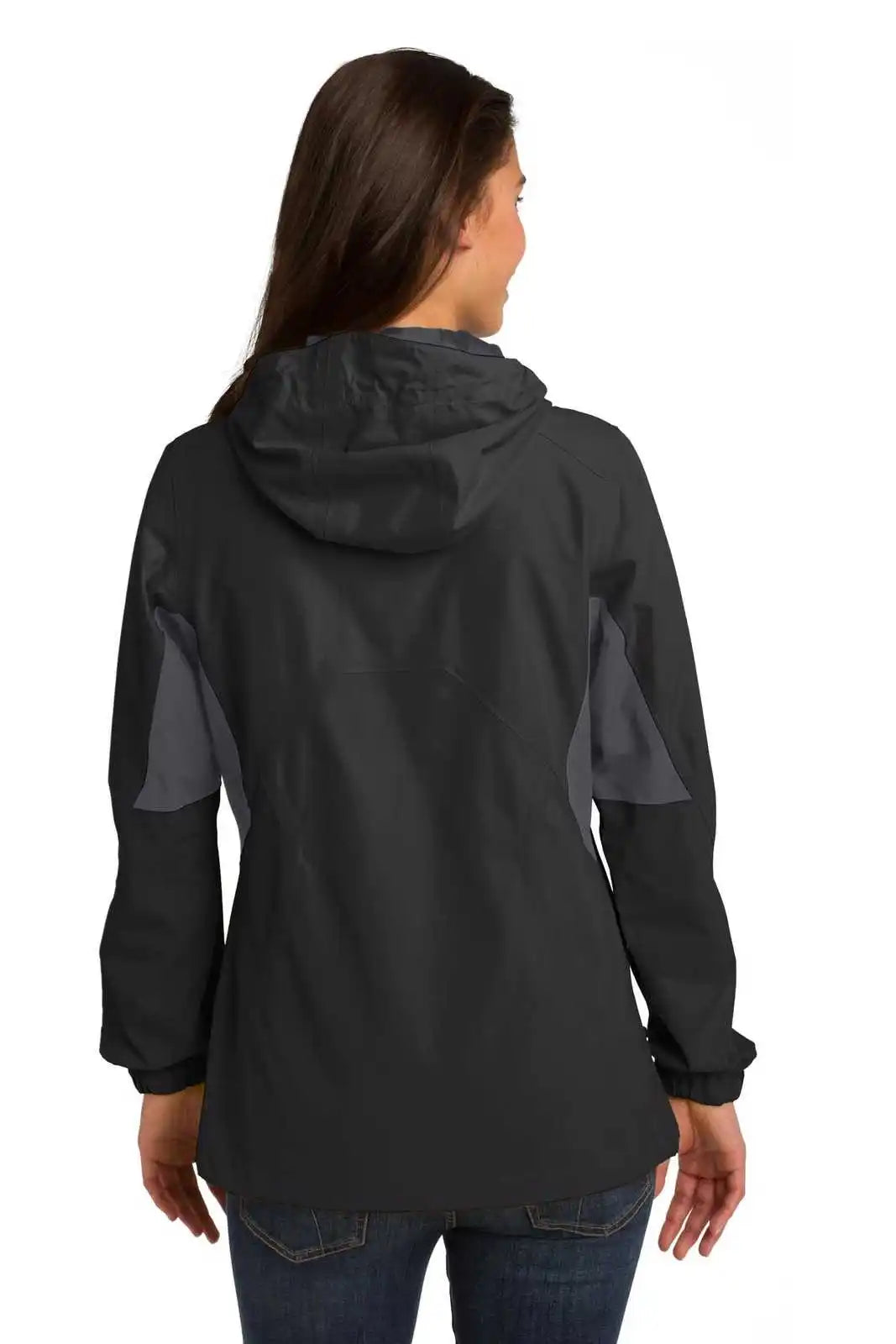 Port Authority L322 Ladies Cascade Waterproof Jacket - Black Magnet