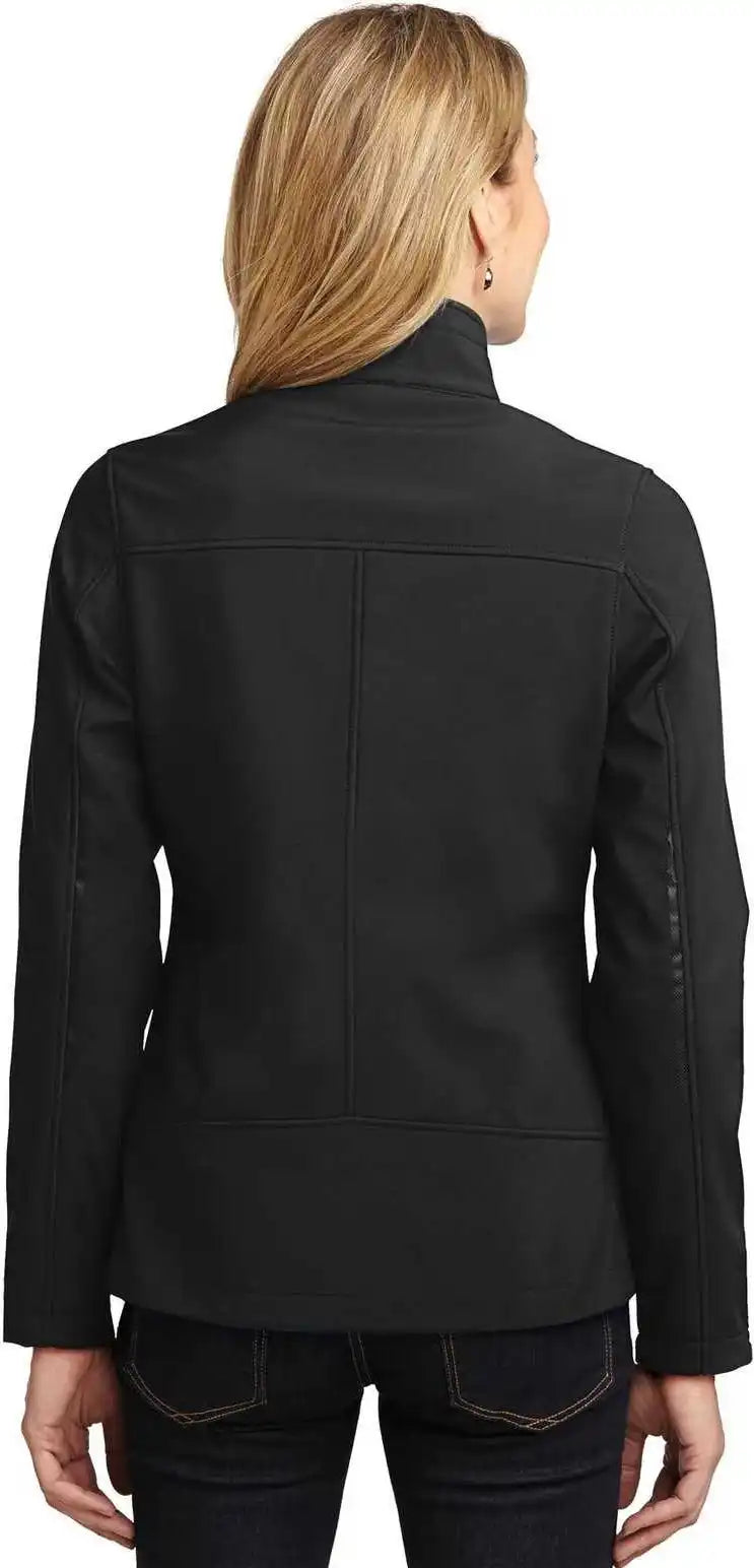 Port Authority L324 Ladies Welded Soft Shell Jacket - Black