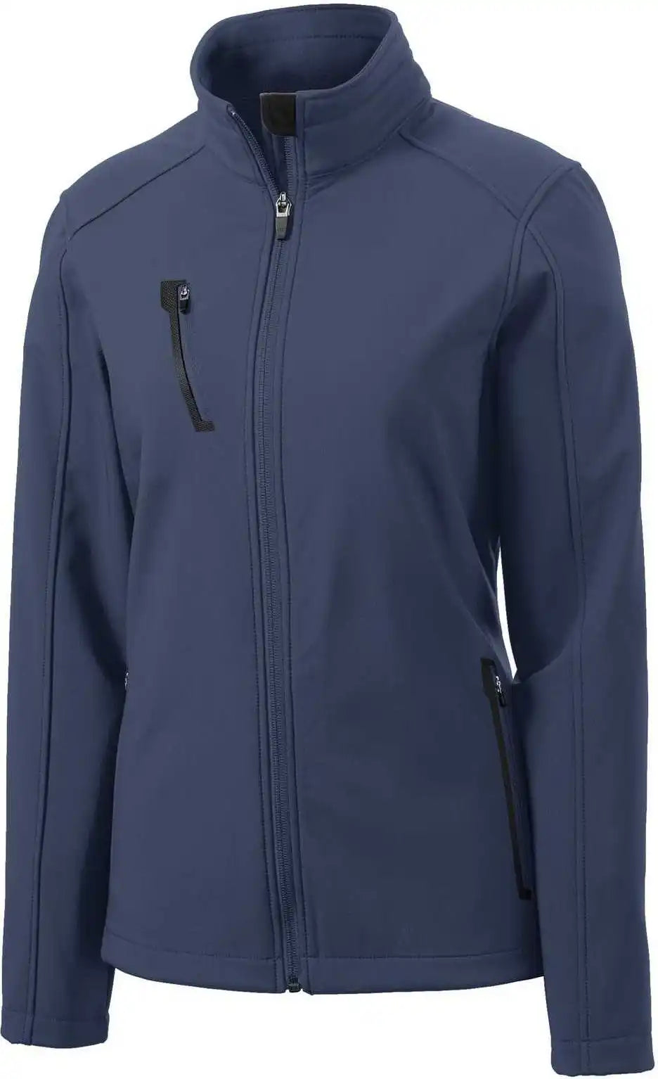Port Authority L324 Ladies Welded Soft Shell Jacket - Dress Blue Navy