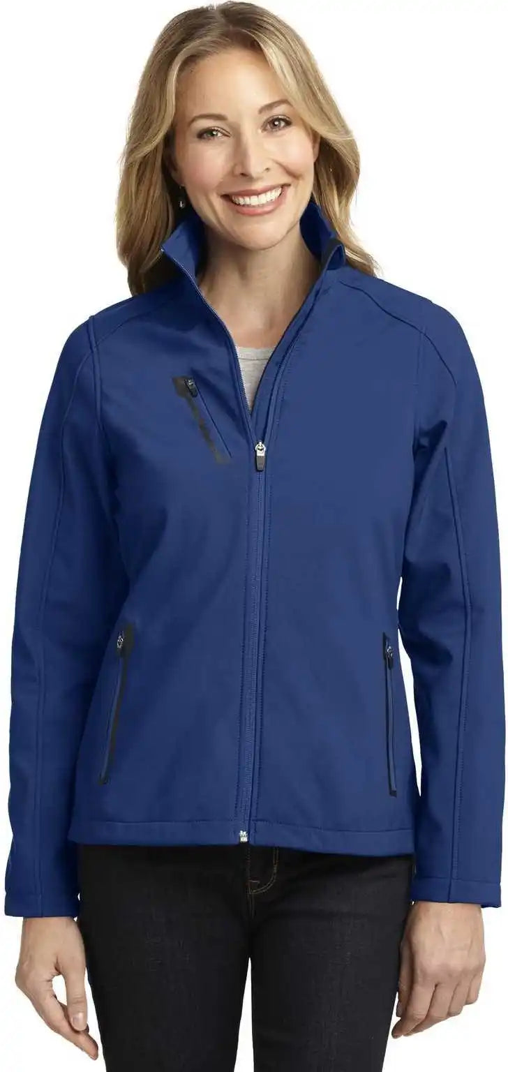 Port Authority L324 Ladies Welded Soft Shell Jacket - Estate Blue