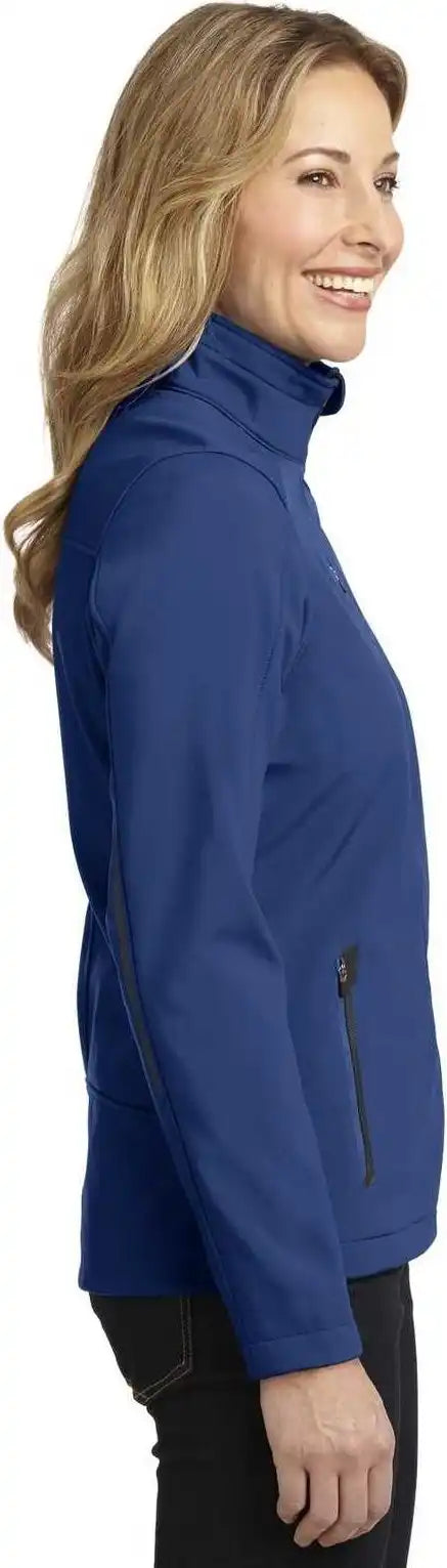 Port Authority L324 Ladies Welded Soft Shell Jacket Estate Blue