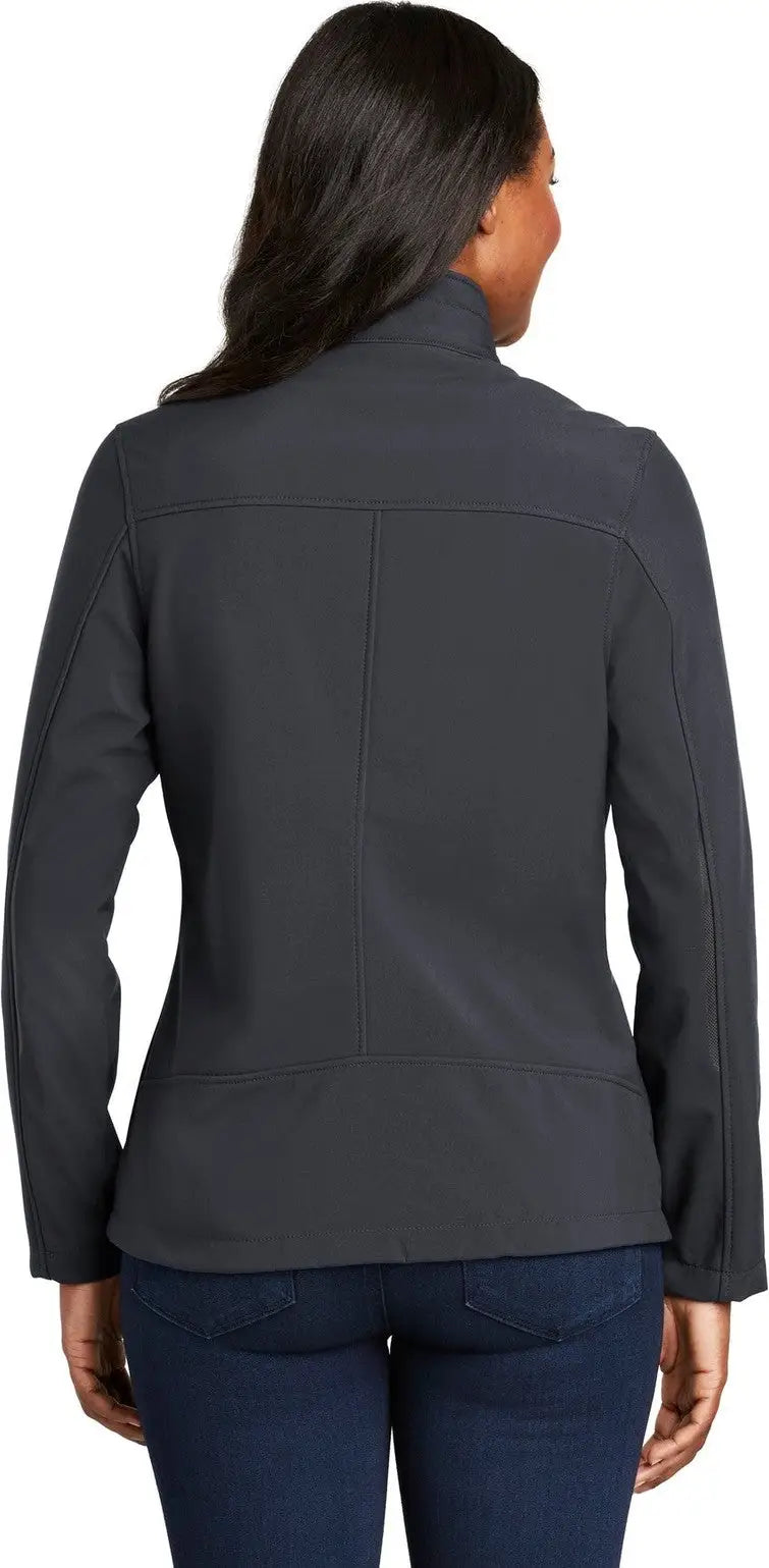 Port Authority L324 Women’s Welded Soft Shell Jacket - Battleship Gray