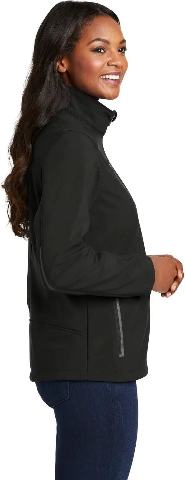 Port Authority L324 Women’s Welded Soft Shell Jacket - Black