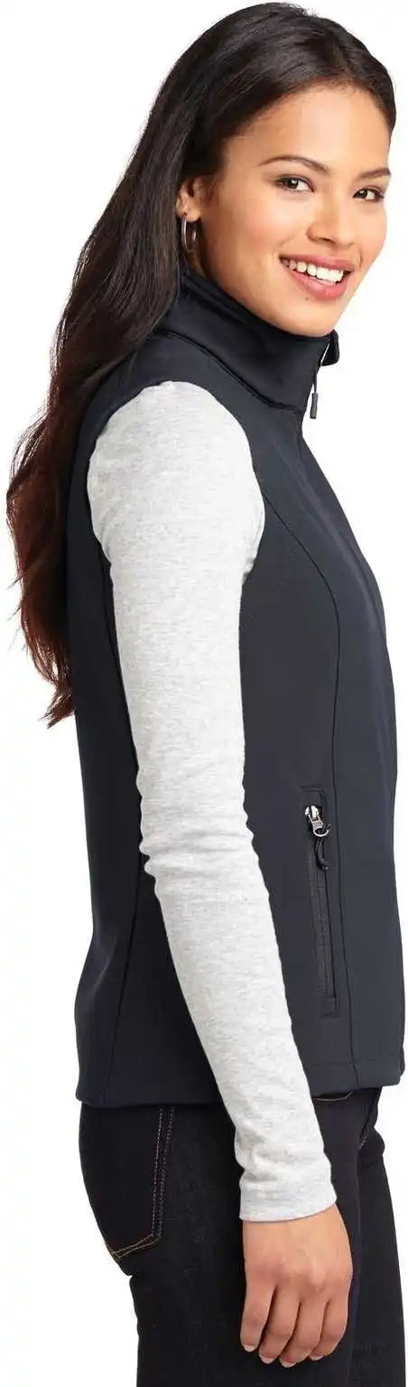 Port Authority L325 Ladies Core Soft Shell Vest - Battleship Gray