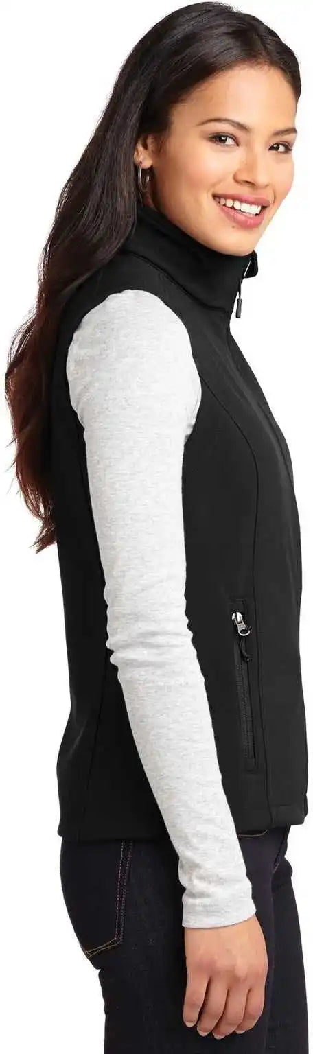 Port Authority L325 Ladies Core Soft Shell Vest - Black