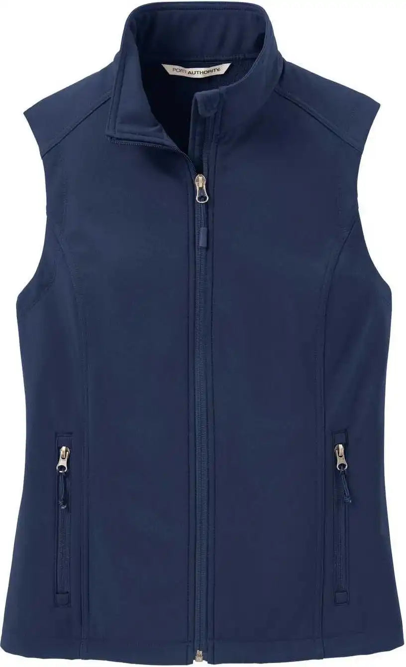 Port Authority L325 Ladies Core Soft Shell Vest Dress Blue Navy