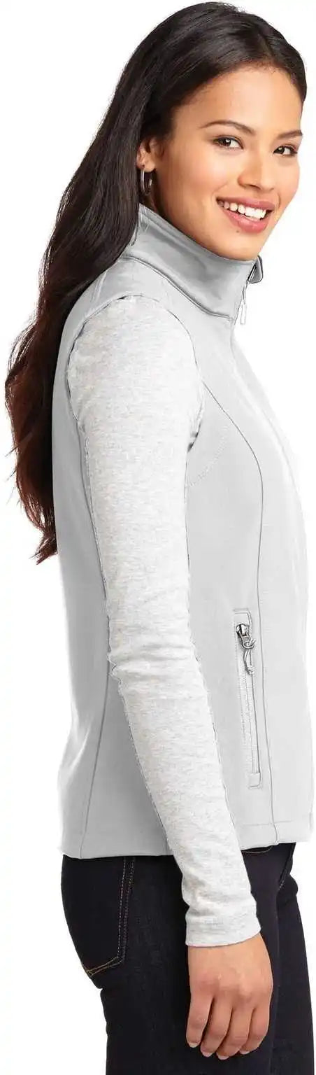 Port Authority L325 Ladies Core Soft Shell Vest - Marshmallow