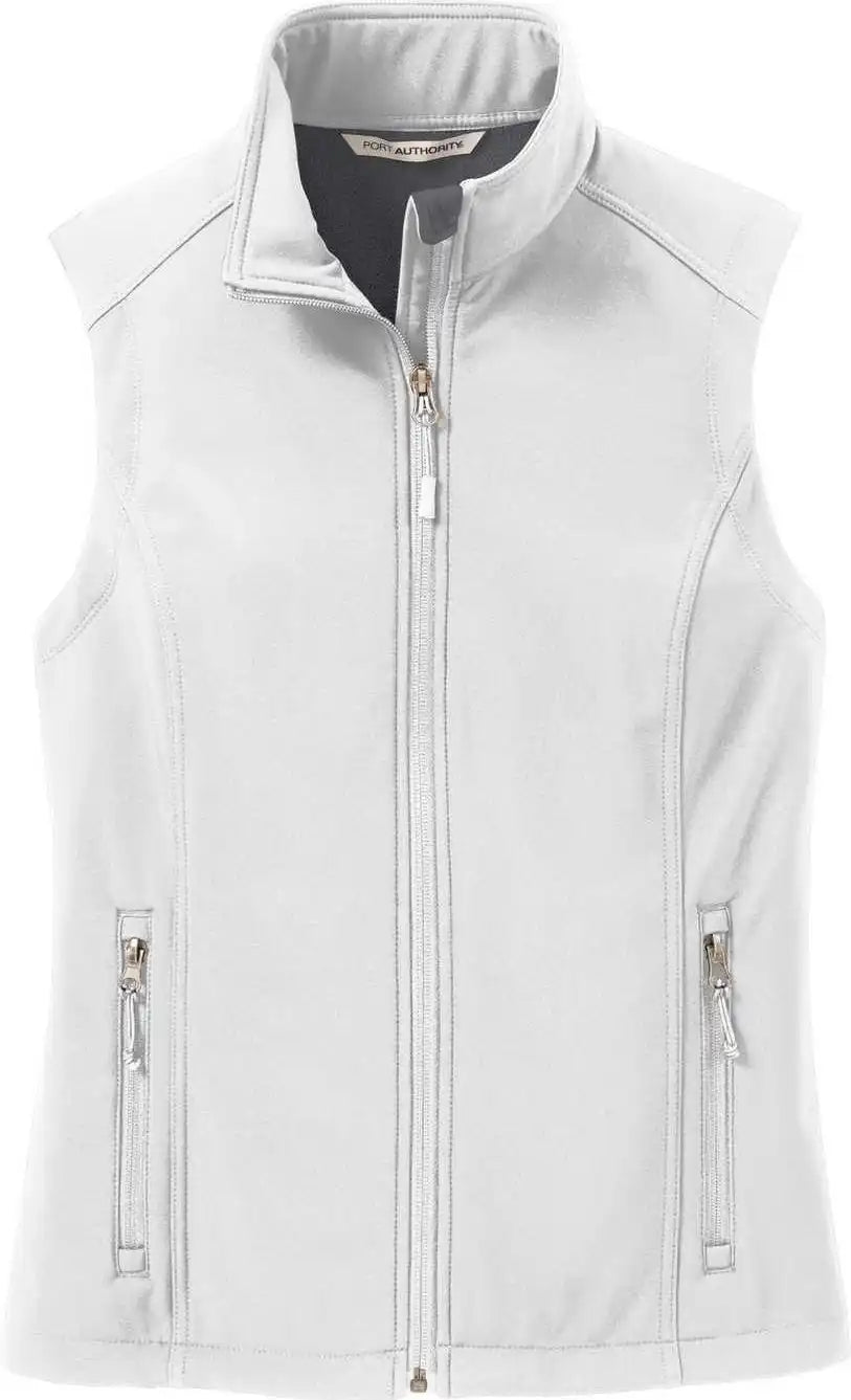 Port Authority L325 Ladies Core Soft Shell Vest - Marshmallow