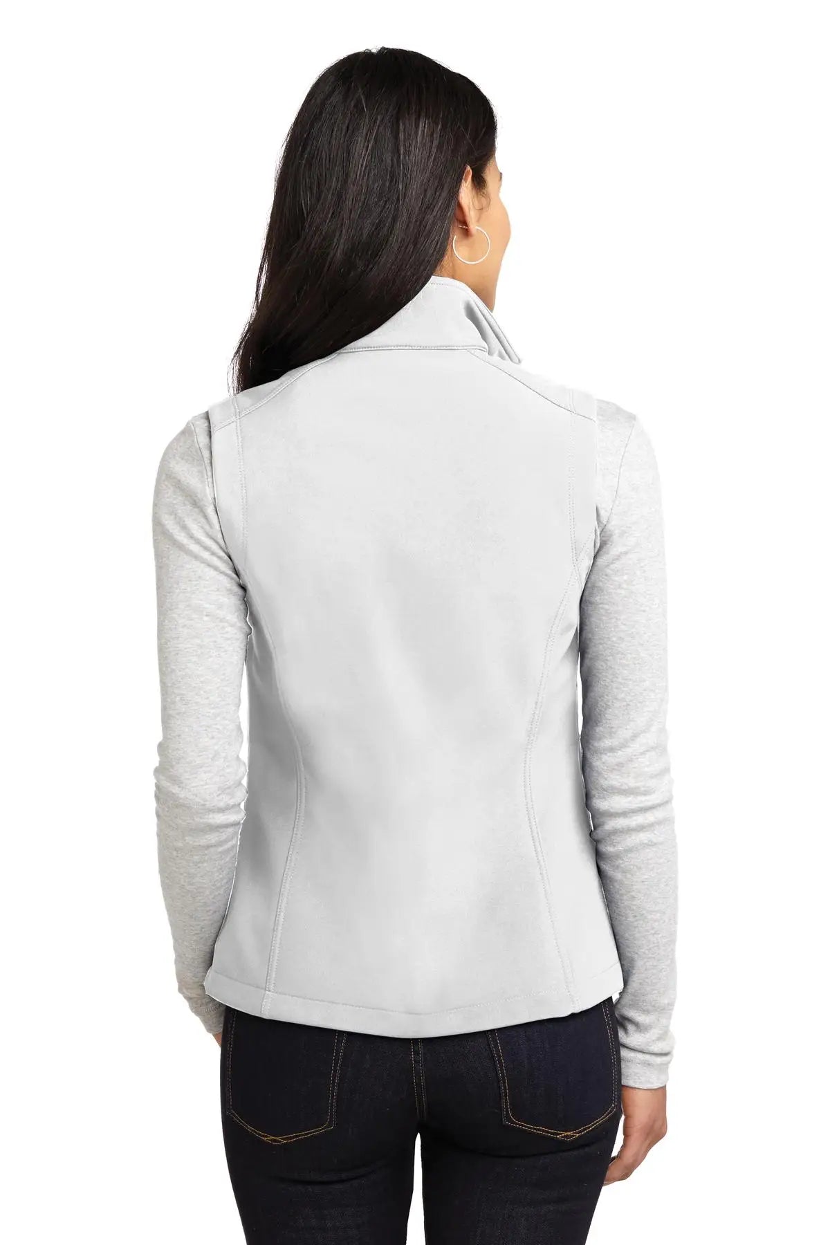 Port Authority L325 Women’s Core Soft Shell Vest - Marshmallow