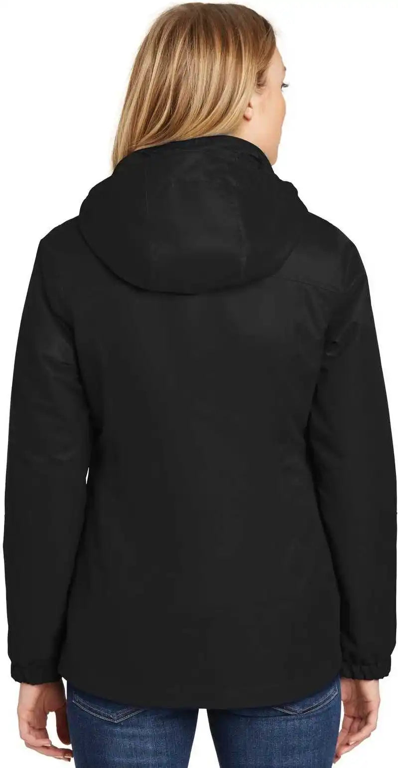Port Authority L332 Ladies Vortex Waterproof 3-in-1 Jacket - Black