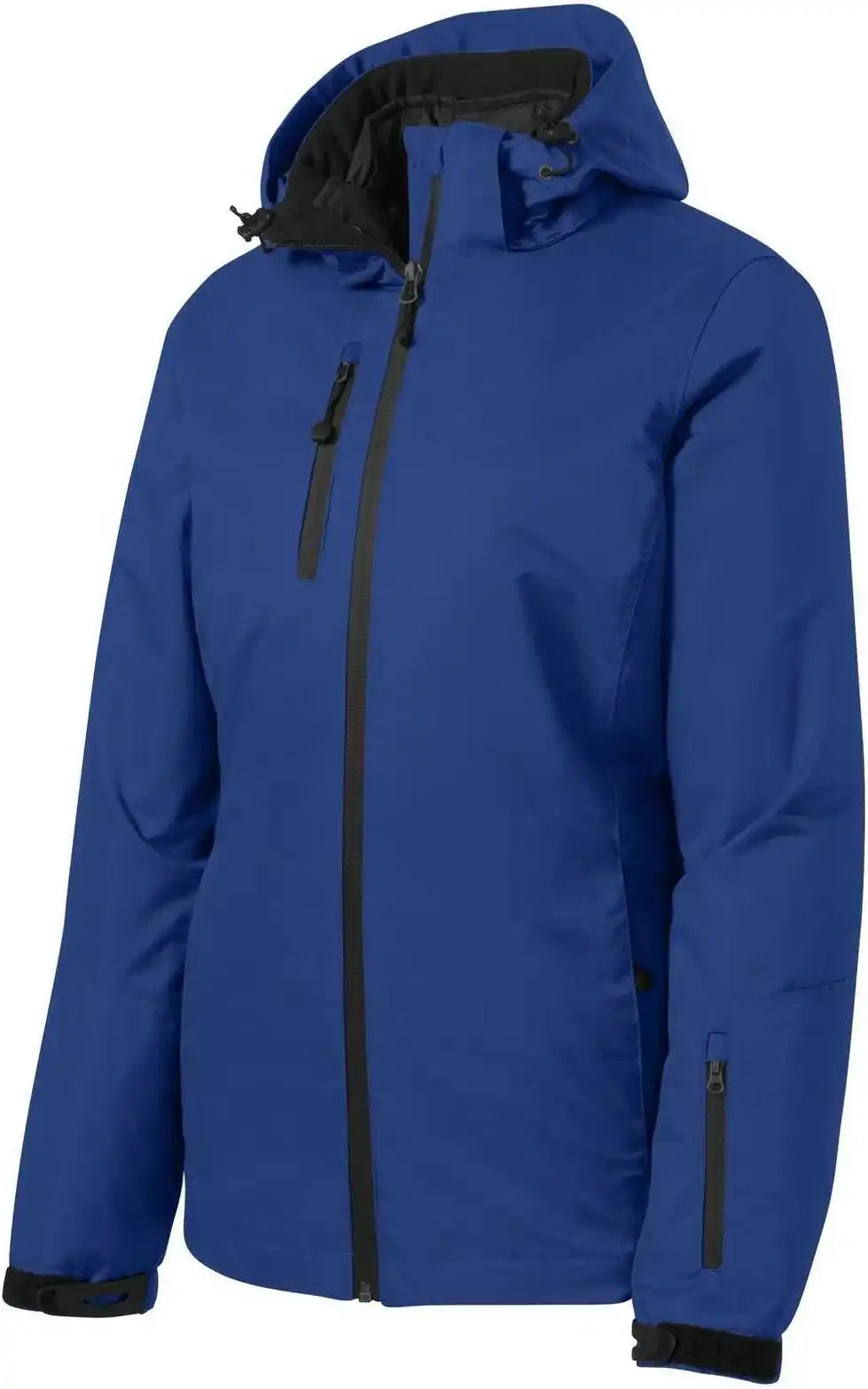 Port Authority L332 Ladies Vortex Waterproof 3 in 1 Jacket Night Sky Blue Black