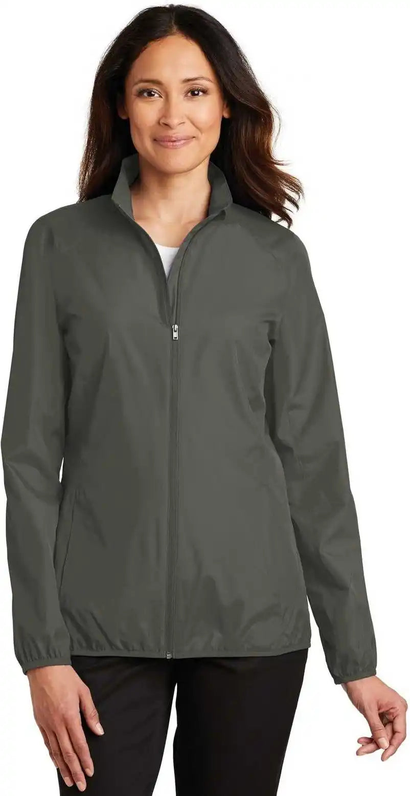 Port Authority L344 Ladies Zephyr Full-zip Jacket - Gray Steel