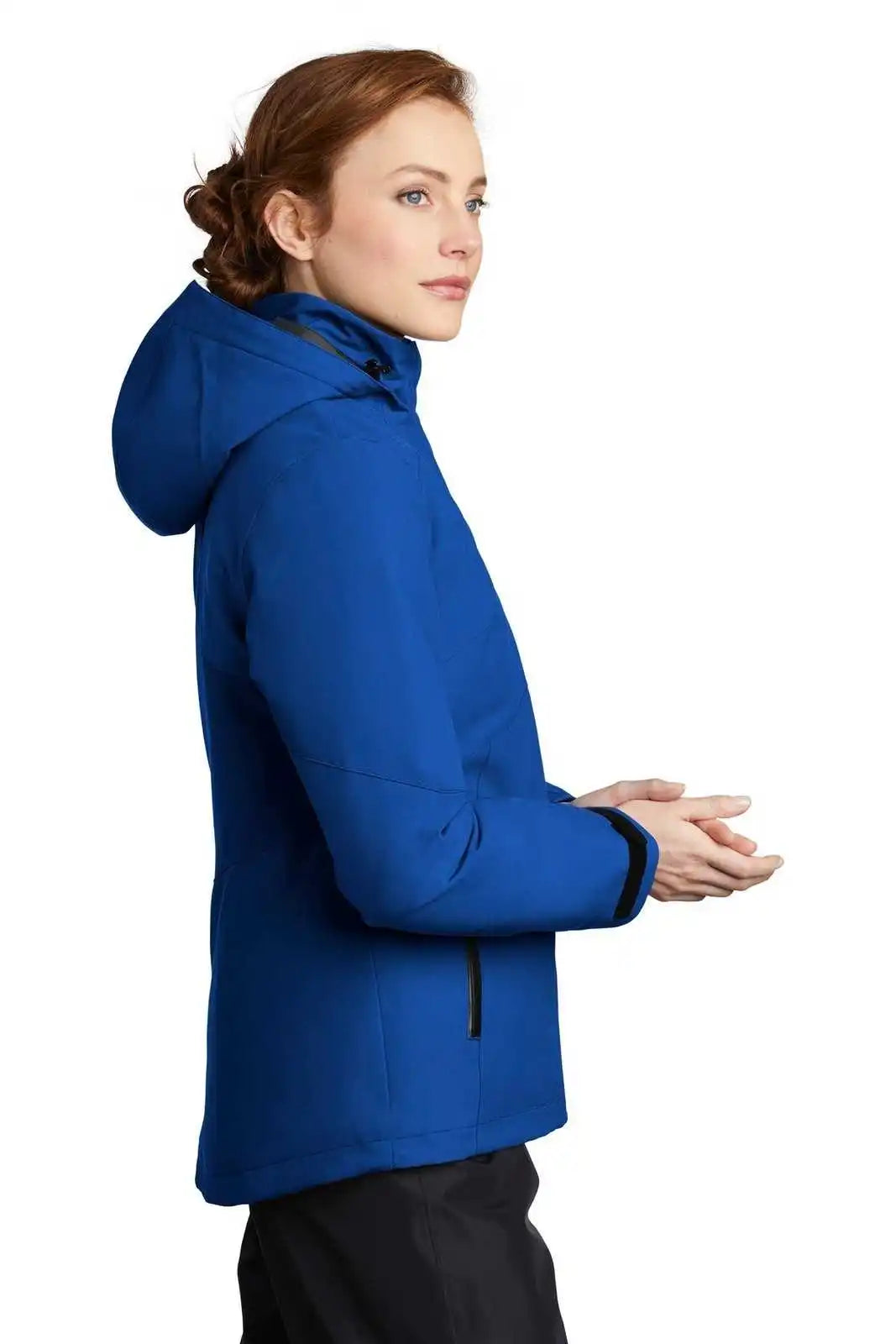 Port Authority L405 Ladies Insulated Waterproof Tech Jacket - Cobalt Blue