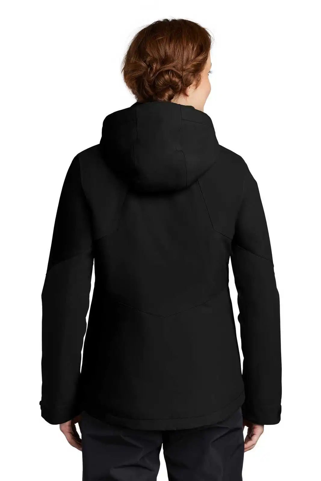 Port Authority L405 Ladies Insulated Waterproof Tech Jacket - Deep Black