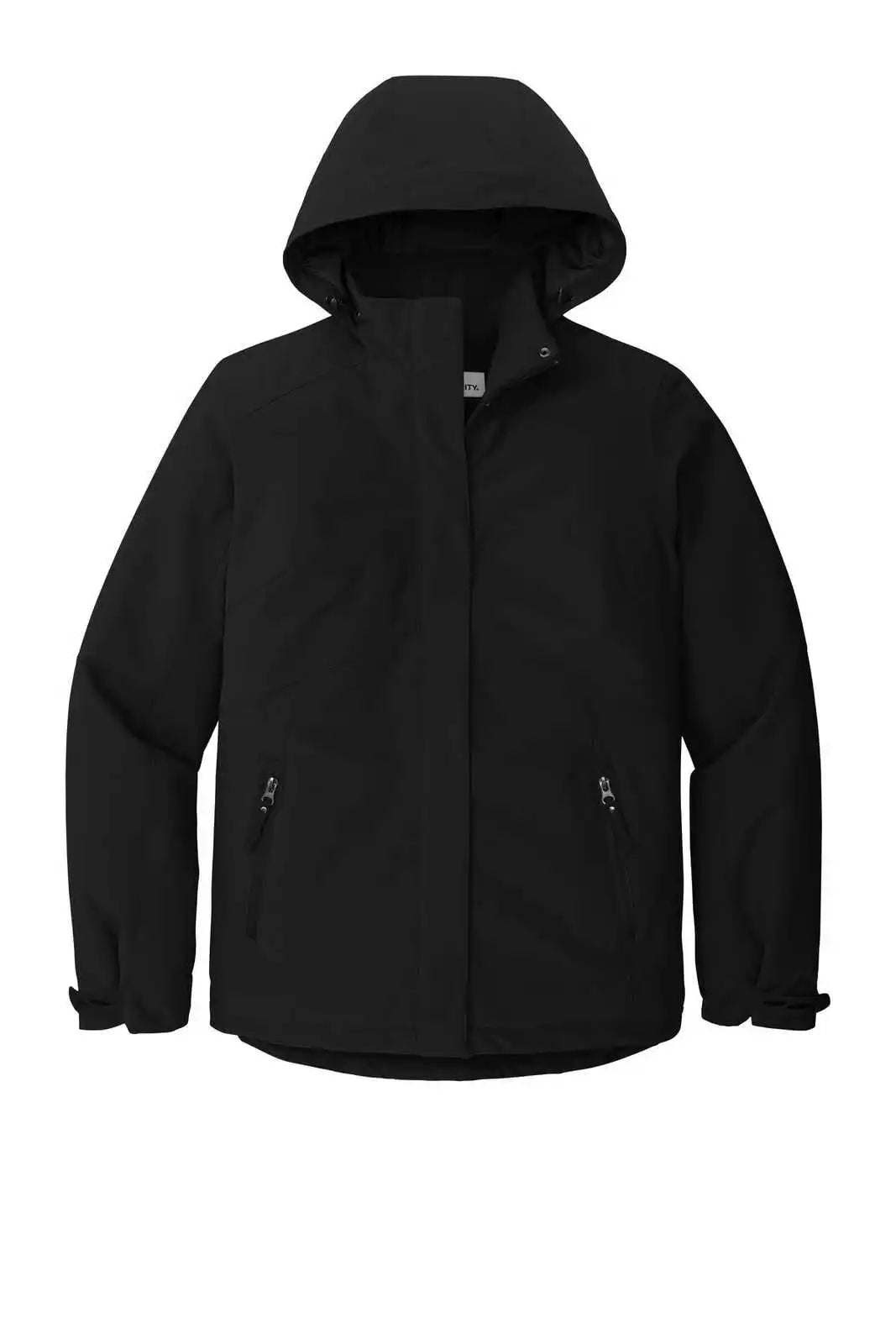 Port Authority L405 Ladies Insulated Waterproof Tech Jacket - Deep Black