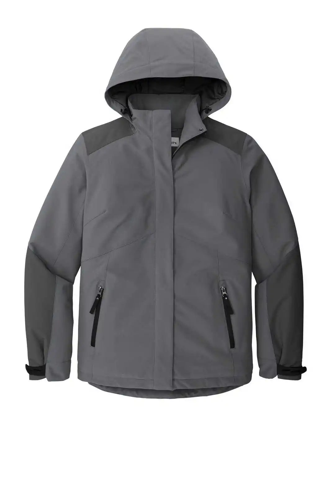 Port Authority L405 Ladies Insulated Waterproof Tech Jacket - Shadow Gray Storm