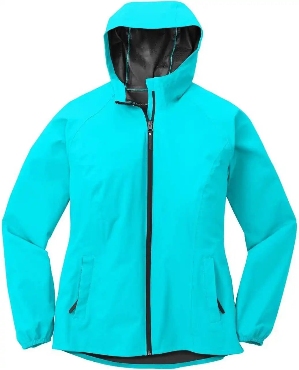 Port Authority L407 Ladies Essential Rain Jacket - Light Cyan Blue