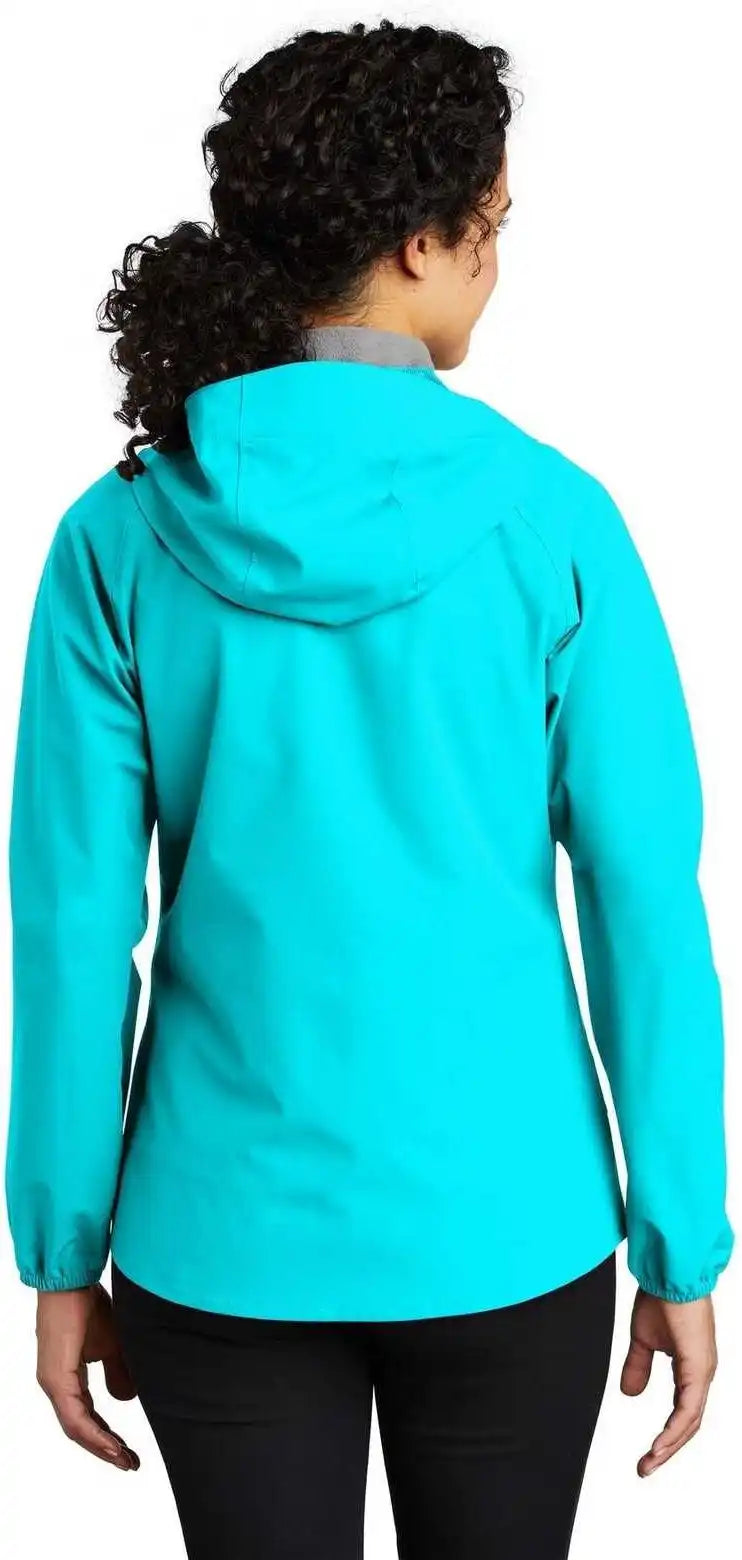 Port Authority L407 Ladies Essential Rain Jacket - Light Cyan Blue