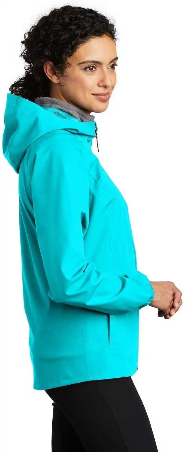 Port Authority L407 Ladies Essential Rain Jacket - Light Cyan Blue