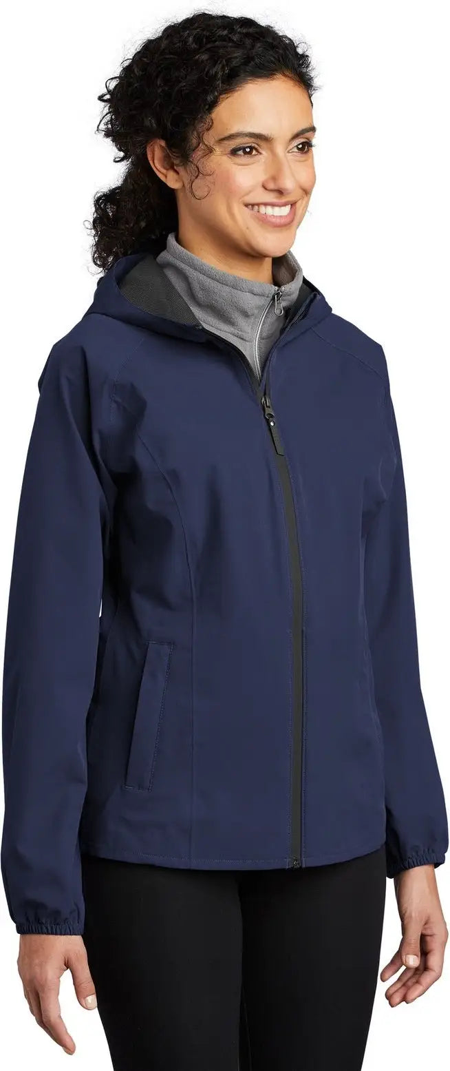 Port Authority L407 Women’s Essential Rain Jacket - True Navy