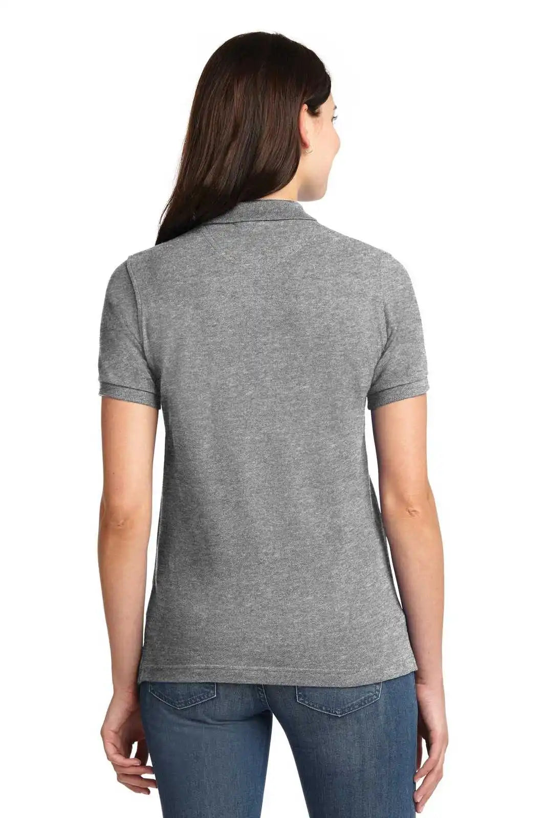 Port Authority L420 Ladies Heavyweight Cotton Pique Polo - Oxford
