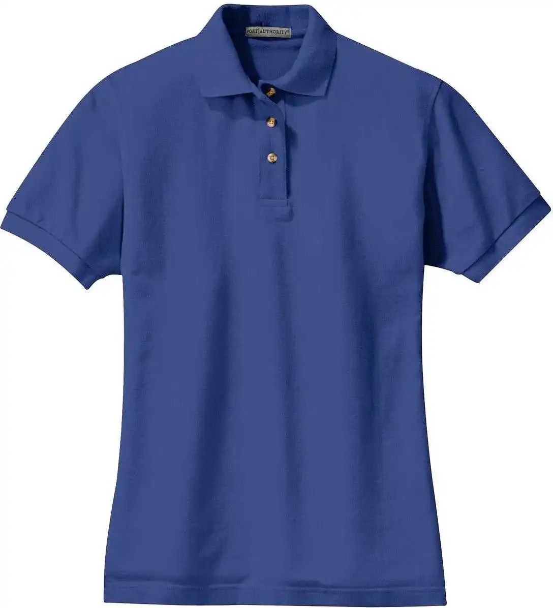 Port Authority L420 Ladies Heavyweight Cotton Pique Polo Royal