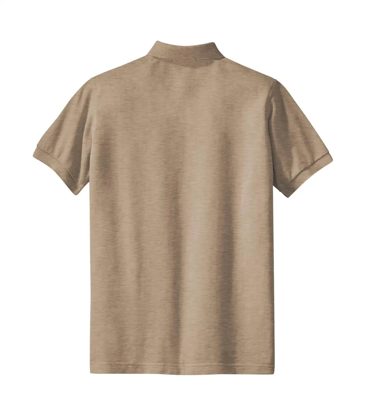 Port Authority L420 Women’s Heavyweight Cotton Pique Polo - Khaki Heather