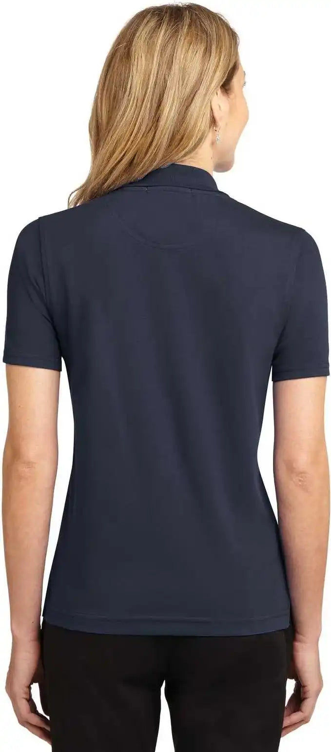 Port Authority L455 Ladies Rapid Dry Polo Classic Navy