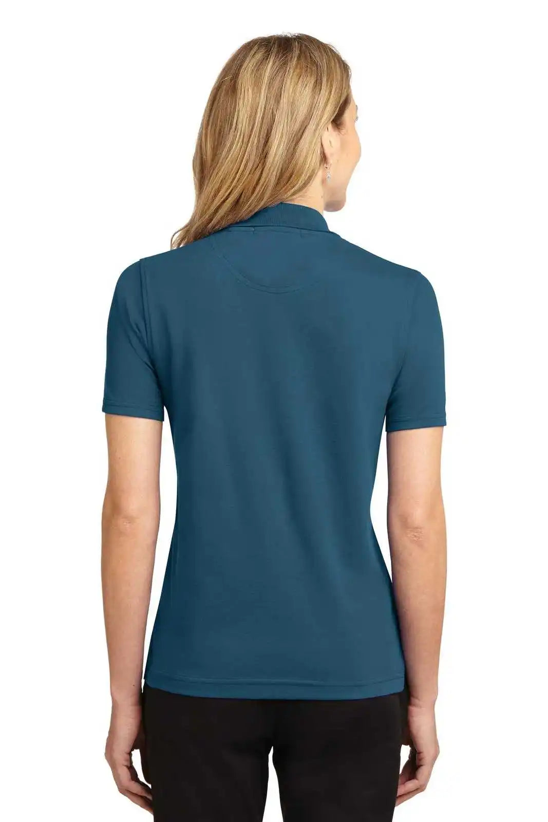 Port Authority L455 Ladies Rapid Dry Polo - Moroccan Blue