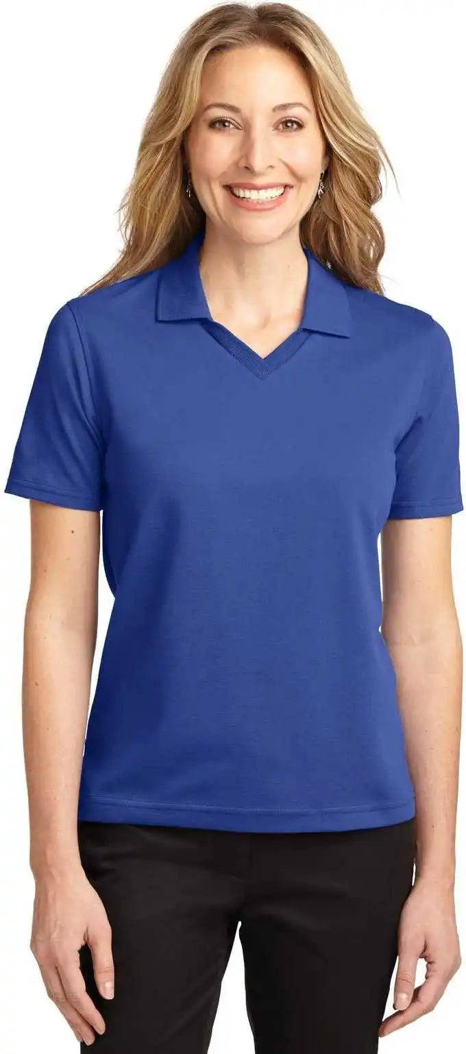Port Authority L455 Ladies Rapid Dry Polo Royal