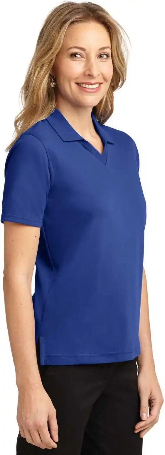 Port Authority L455 Ladies Rapid Dry Polo Royal