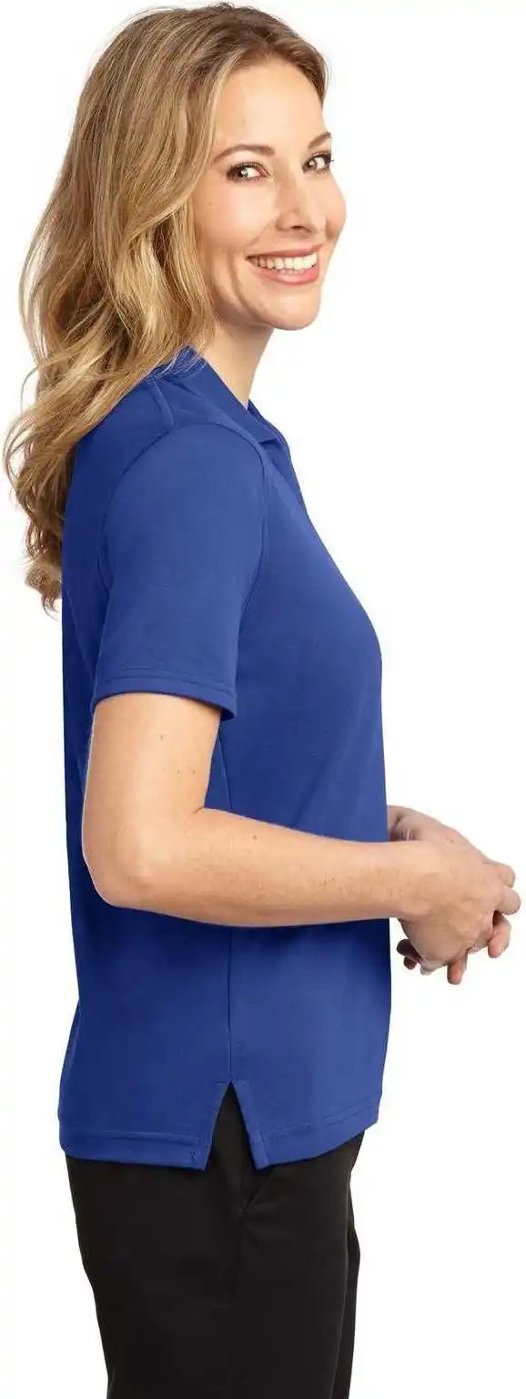 Port Authority L455 Ladies Rapid Dry Polo Royal