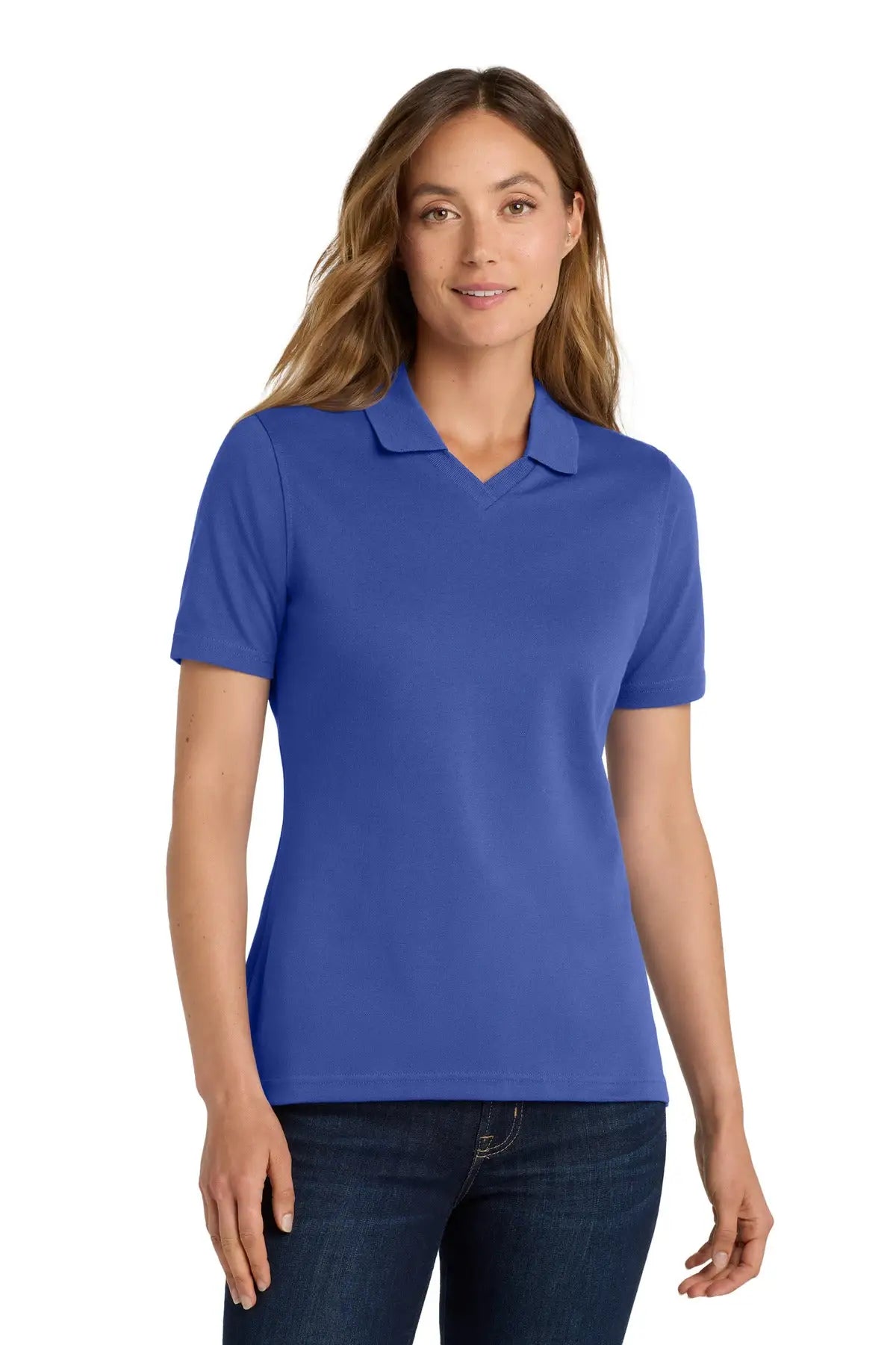 Port Authority L455 Women’s Rapid Dry Polo - Royal