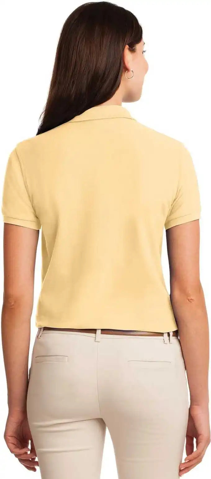 Port Authority L500 Ladies Silk Touch Polo Banana
