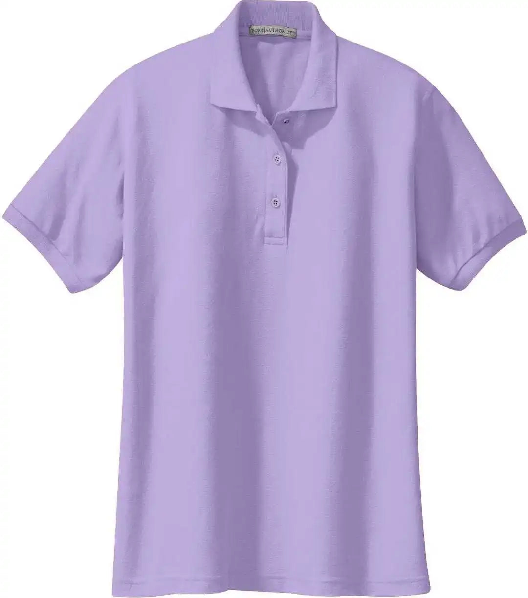 Port Authority L500 Ladies Silk Touch Polo Bright Lavender