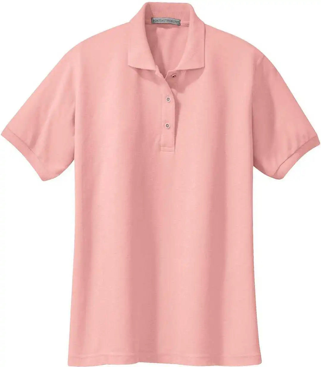 Port Authority L500 Ladies Silk Touch Polo Light Pink