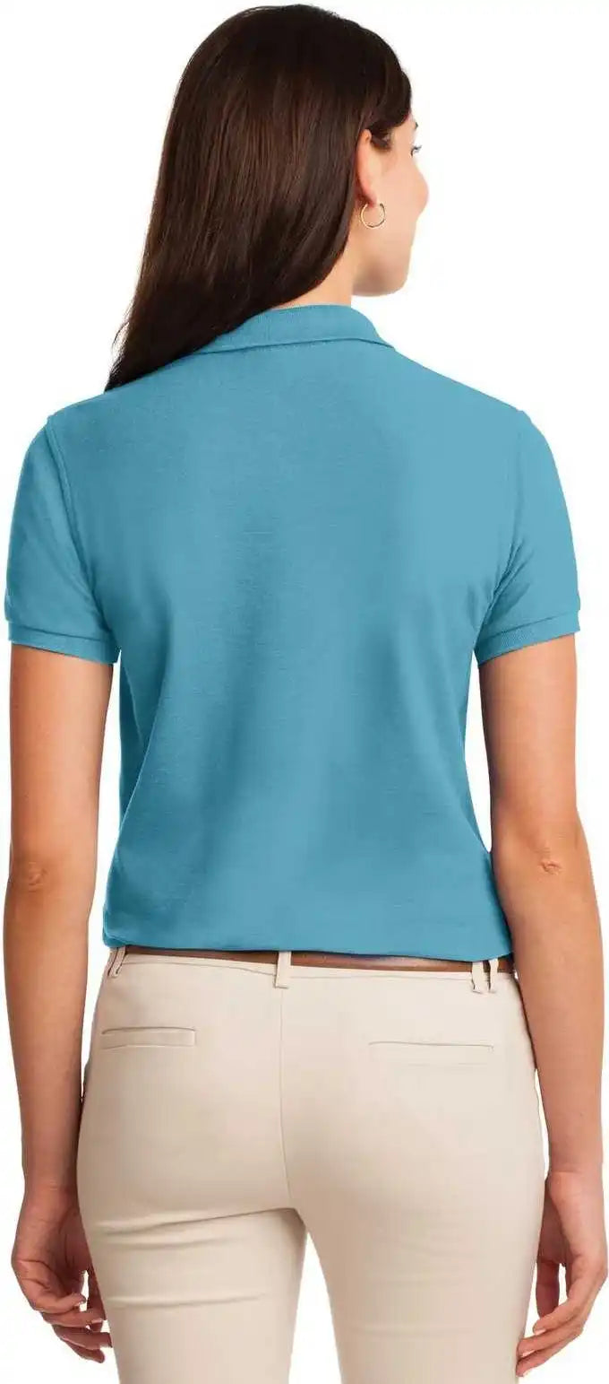 Port Authority L500 Ladies Silk Touch Polo Maui Blue