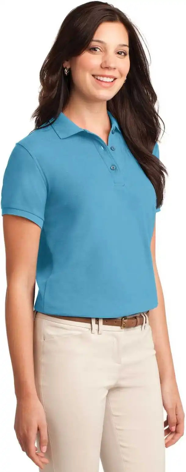 Port Authority L500 Ladies Silk Touch Polo Maui Blue