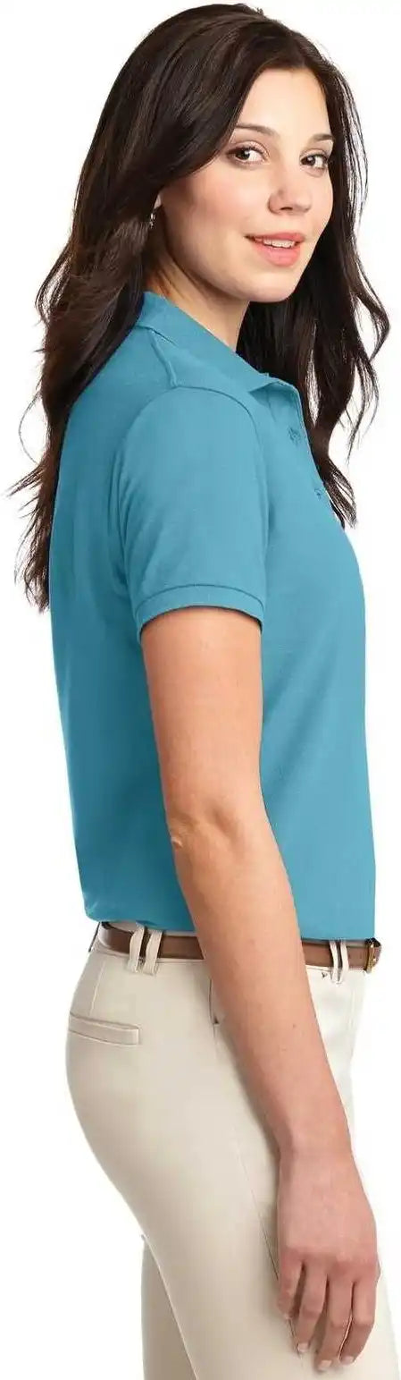 Port Authority L500 Ladies Silk Touch Polo Maui Blue