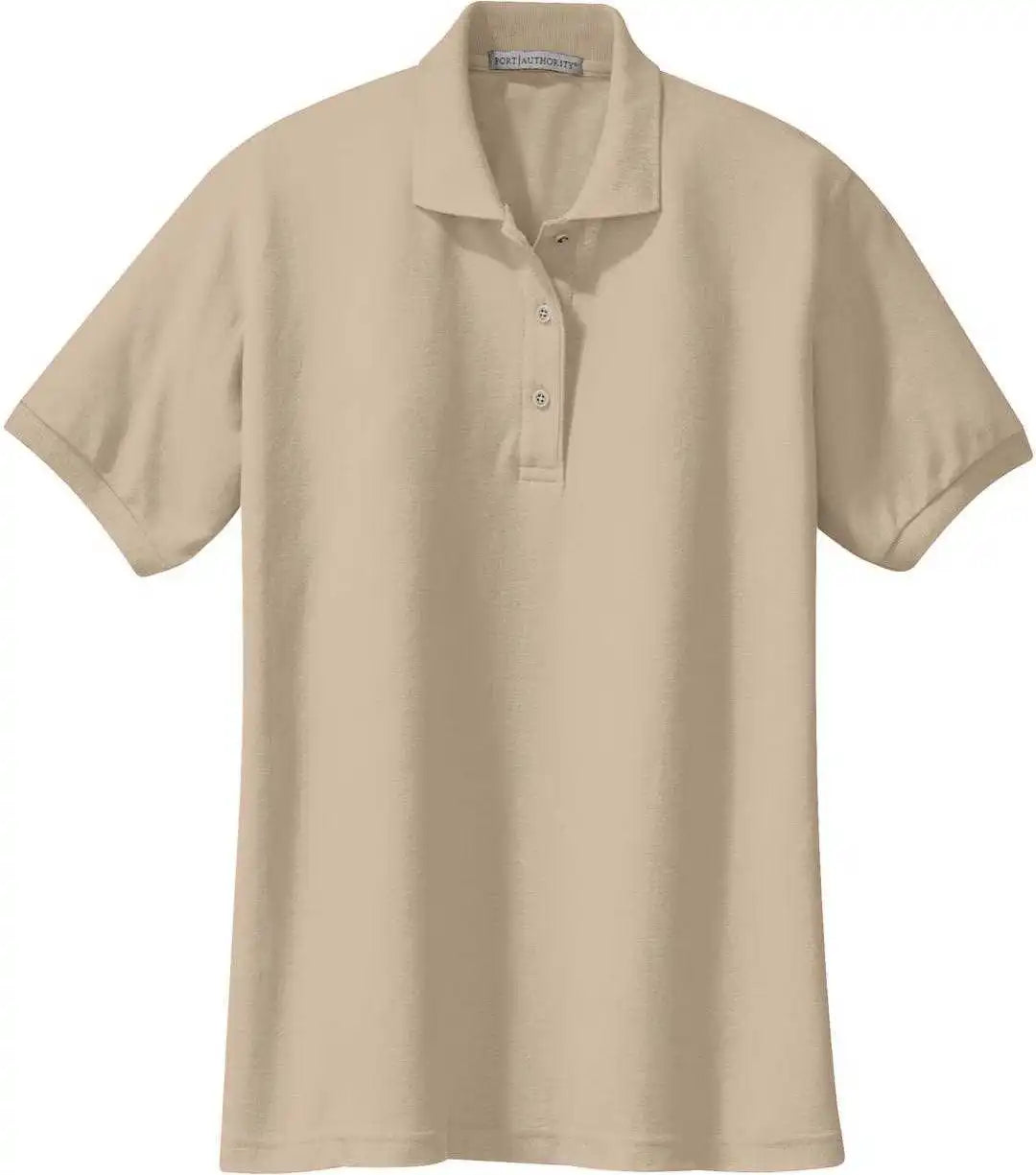 Port Authority L500 Ladies Silk Touch Polo Stone