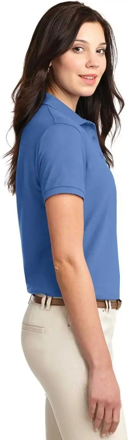 Port Authority L500 Ladies Silk Touch Polo Ultramarine Blue