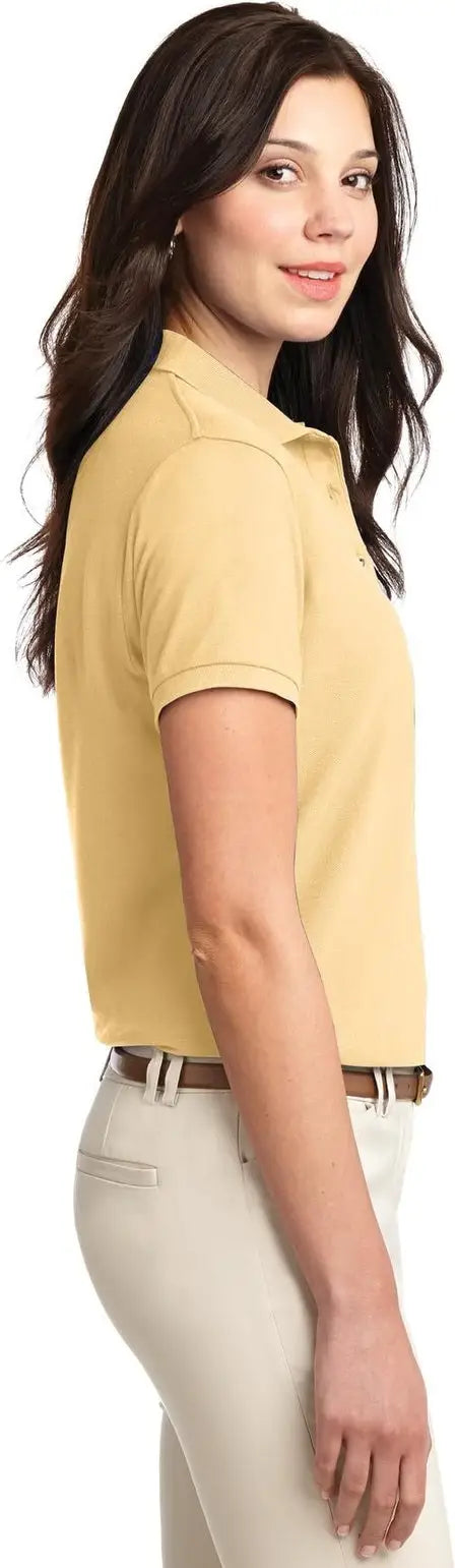 Port Authority L500 Women’s Silk Touch Polo - Banana
