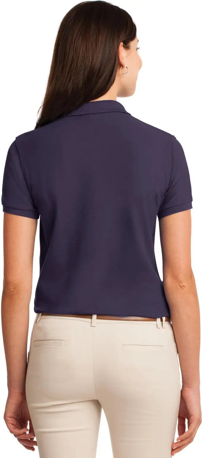 Port Authority L500 Women’s Silk Touch Polo - Eggplant