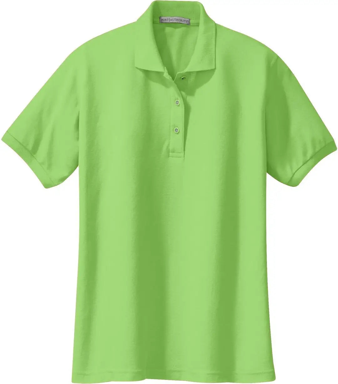Port Authority L500 Women’s Silk Touch Polo - Lime
