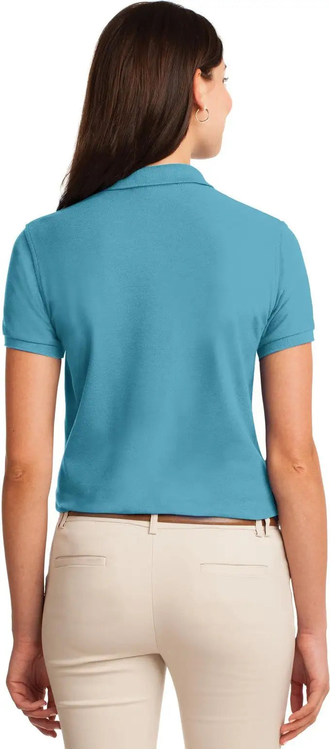 Port Authority L500 Women’s Silk Touch Polo - Maui Blue