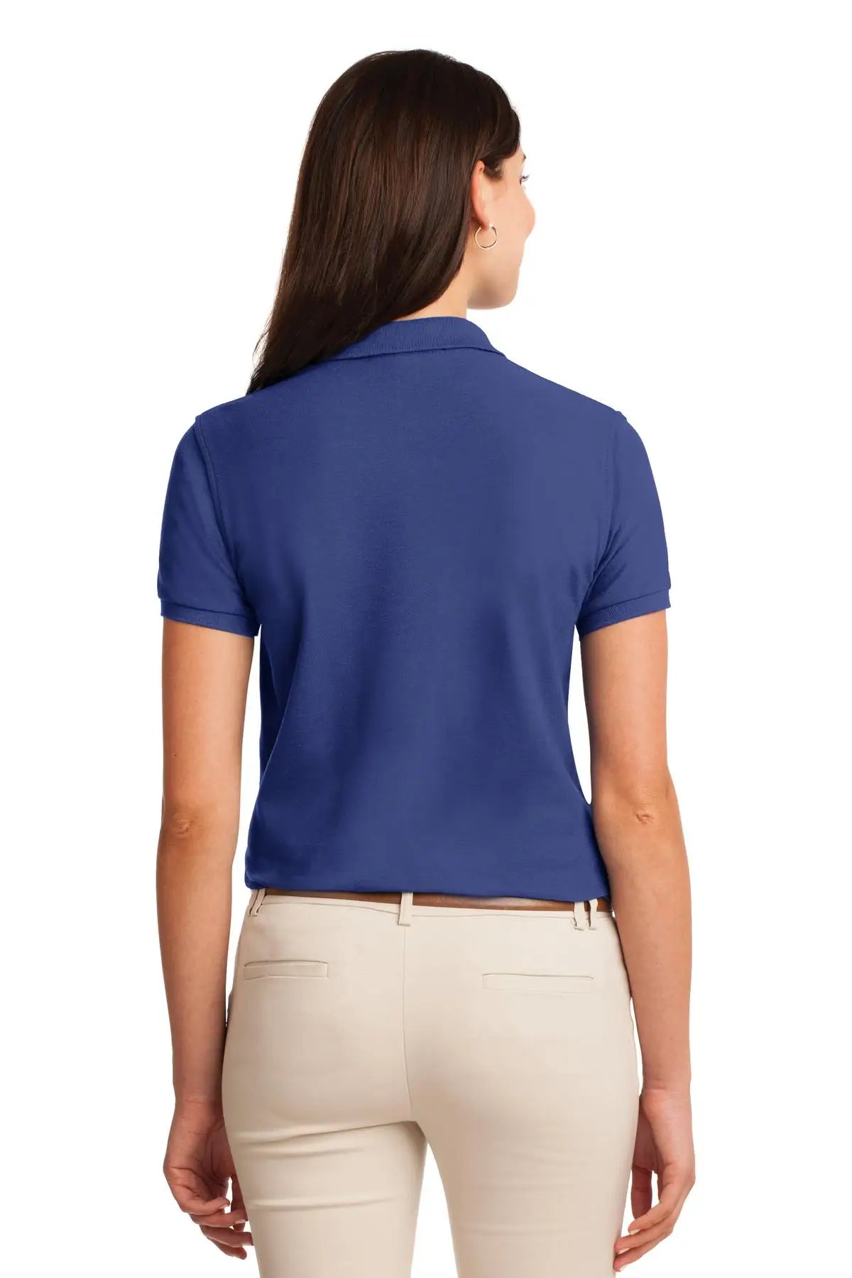 Port Authority L500 Women’s Silk Touch Polo - Mediterranean Blue