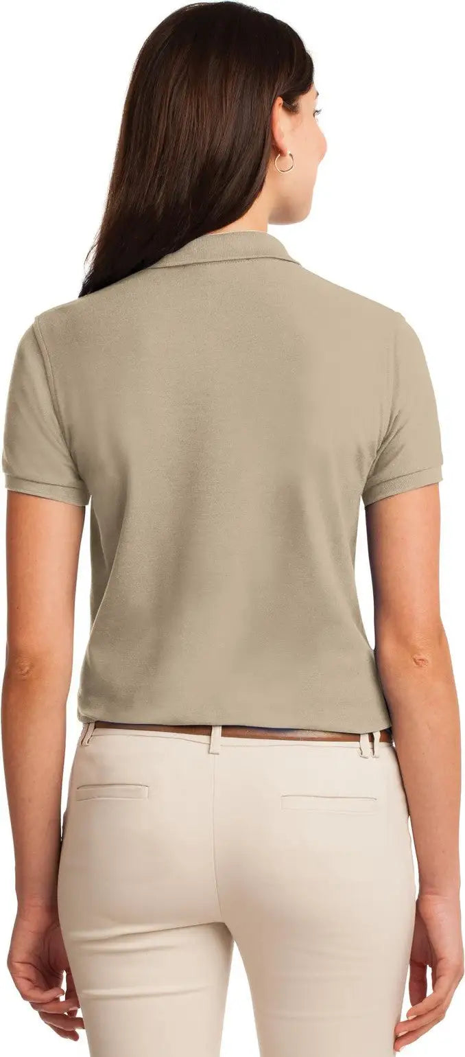 Port Authority L500 Women’s Silk Touch Polo - Stone