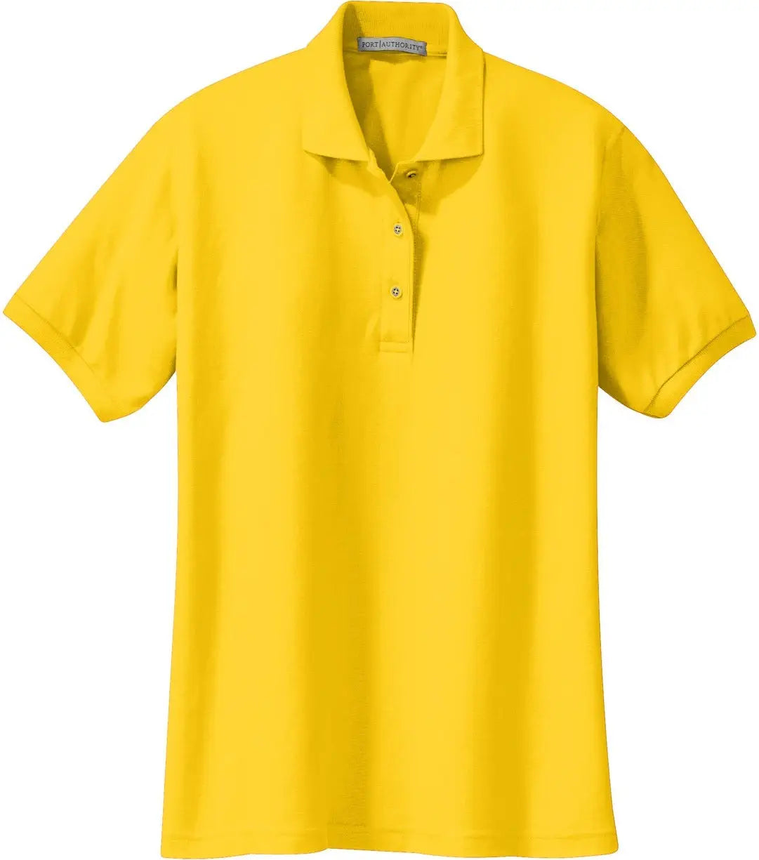 Port Authority L500 Women’s Silk Touch Polo - Sunflower Yellow