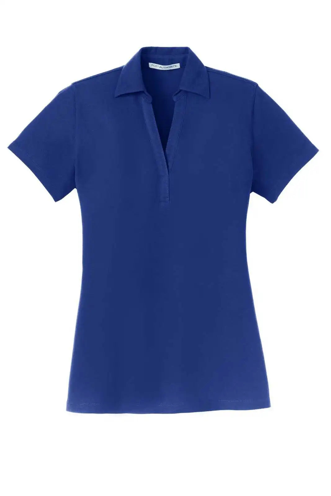 Port Authority L5001 Ladies Silk Touch Y-neck Polo - Royal