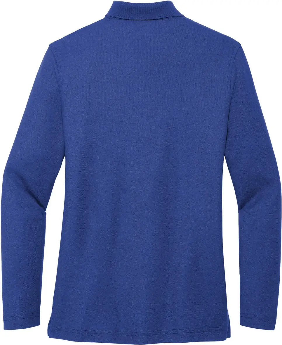 Port Authority L500ls Women’s Silk Touch Long Sleeve Polo - Royal